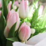 romantic tulip bouquet