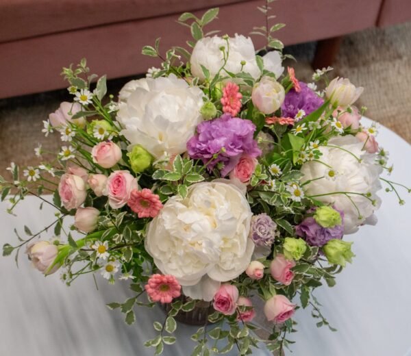 Custom pastel bouquet