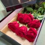Luxury Valentine’s Day roses bouquet with premium blooms for her