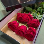 Luxury red rose box for Valentine’s Day delivery Strathfield