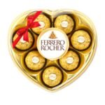 Heart chocolate gift box