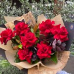 Luxury red rose flower box for Valentine’s Day in Sydney